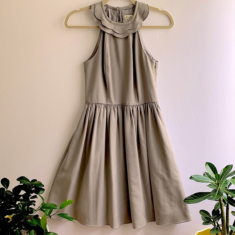 There is Only You & Me Scallop Neck Dress